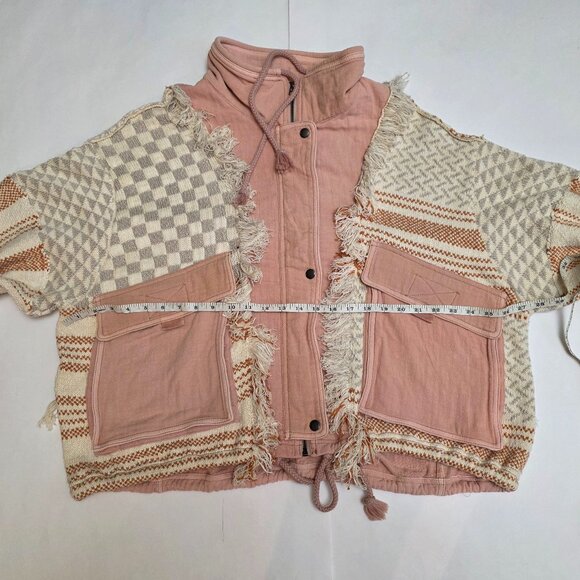 Free People Everything Nice Jacket in Sugar Rose Combo - Picture 16 of 16